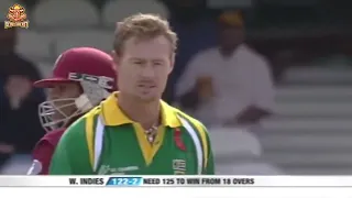 South Africa vs West Indies 11th Match Highlights London ICC Champions Trophy 2004 Part  2