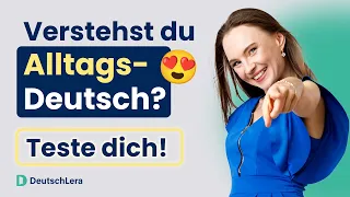 Teste dein Hören! I Deutsch lernen b1, b2, c1