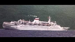 Кораблекрушение Круизного Судна "Михаил Лермонтов". Cruise ship wreck.