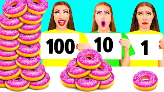 100 Schichten Nahrung Challenge | Lustige Challenges von Fun