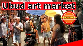 UBUD ART MARKET || Bali Traditional Market