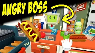 Worst Store Clerk Ever IN VIRTUAL REALITY | JOB SIMULATOR | Oculus Rift + Touch Controllers