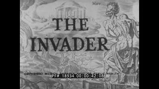 "THE INVADER" 1954 HISTORY & TREATMENT OF SYPHILIS   VENEREAL DISEASE  EDUCATIONAL FILM 18934