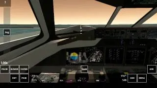 мягкая посадка на boeing 717 infinite flight