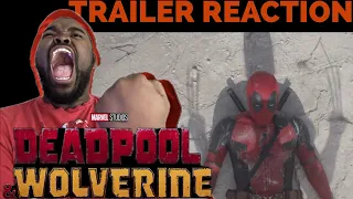 I'M HYPED!!! DEADPOOL AND WOLVERINE TRAILER REACTION!!!!!!