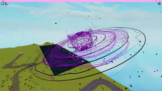 Massive Plasma Blackhole in plane crazy roblox (showcase)