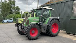 Fendt 415 Vario TMS 4WD tractor - BR & BE Millbank