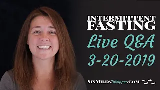 Beginner Intermittent Fasting / OMAD Weight Loss Live Q&A