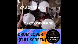 Ozzy Osbourne Crazy Train (Drum Cover) by Praha Drums Official (18.a)