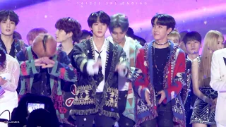 [4k]181225 SBS Ending- JIN FOCUS