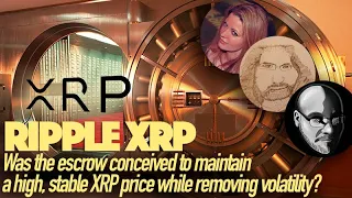 Ripple XRP: Was The Escrow Conceived To Maintain A High, Stable XRP Price While Removing Volatility?