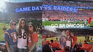 GOING TO A DENVER BRONCOS GAME! | Broncos vs. Raiders Vlog #18