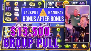 🔥 27 People EACH put $500 into Ultimate Fire Link Power 4 🎰 Plaza Group Slot Pull