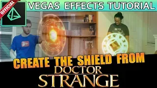 How to create Doctor Strange Shield in VEGAS Effects / VEGAS POST 👨‍🏫 VEGAS Tutorial #87