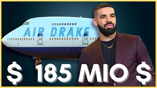 Echte Aufnahmen in Drakes 185 MILLLION DOLLAR PrivatJet