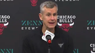 Billy Donovan postgame; Bulls lost to the Warriors