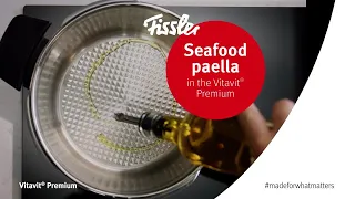 Seafood Paella in the Vitavit® Premium