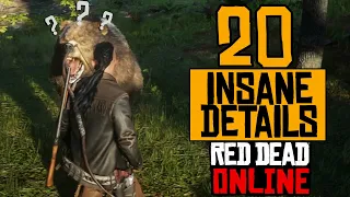 20 INSANE Details In Red Dead Redemption 2 Online (RDR2)