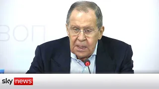 Lavrov: The West has declared a 'total hybrid war' against Russia