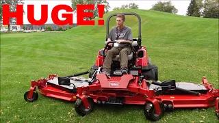 Zero Turn Mower with a 12 FOOT DECK and DRIVES 17 MPH