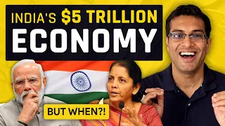 Will India ever be a $5Trillion Economy? #CaseStudy Economics