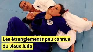 Les étranglements (peu connus) du vieux judo