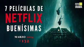 ¿No sabes qué ver? 7 Buenas Películas Atrapantes en NETFLIX | Fotograma 24 con David Arce