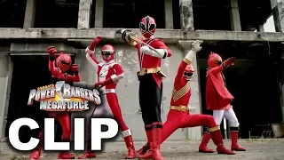 Power Rangers Super Megaforce - Legendary Ranger Mode Fight (SPD, Ninja Storm, Forever Red Rangers)