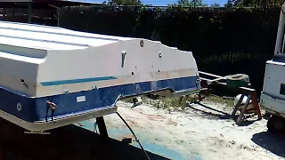 All Space Coast Dustless Blasting-after video removing the bottom paint from a deck boat