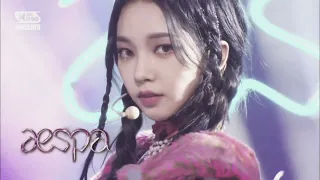 [CLEAN MR REMOVED] 20220109 aespa 에스파  Dreams Come True [MR제거] 인기가요 inkigayo