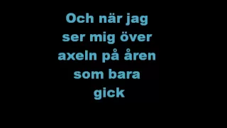 Långsamt Farväl - Lisa Nilsson ( Lyrics )