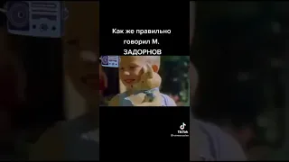 Михаил Задорнов о ценностях...