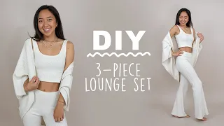 How to sew a 3-piece loungewear set