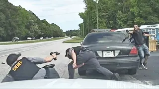 Deputy Gets Shot 3 Times During a Wild Shootout With The Suspect