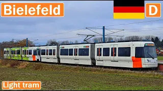 BIELEFELD LIGHT TRAMS / Bielefeld Stadtbahn 2023 [4K]