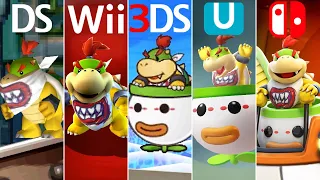 Evolution of Bowser Jr. Battles in Mario Games (2002-2021)