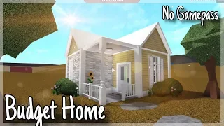 bloxburg budget home speedbuild 5k+ (no gamepasses)