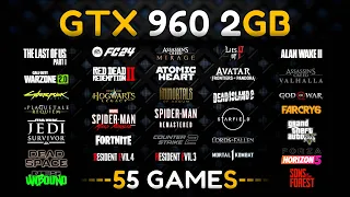 GTX 960 Test in 55 Games in 2024