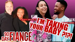 I'm TAKING YOUR BABY!!?! | Kimberly and Usman Happily Ever After - 90 Day Fiance - Ep16