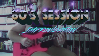 80's Heavy Metal Epic Shred Session - Improvisation