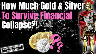 How Much GOLD & SILVER Is Needed To Escape A MONETARY RESET?