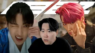 ATEEZ - 'Fireworks' + 'The Real' + 'Turbulence' MV REACTION