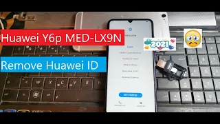 BOOM!!! Remove Huawei ID Y6P MED-LX9 Android 10 All security, without any box or dongle  Bypass FRP