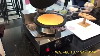Waffle Cone Maker Commercial Electric Single Ice Cream Waffle Cone Machine