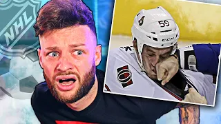 SOCCER FAN REACTS TO NHL: KNOCKOUTS