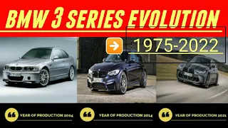 BMW 3 Series Evolution 1975-2022