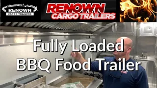 🔥🔥🔥 Fully loaded TURNKEY BBQ Food Trailer | Mobile Business | Trailer Conversion Ideas