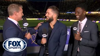 Finn Bálor joins the Fox Soccer crew to talk about Tottenham, the Demon, and his abs | FOX SPORTS