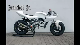 GO-BIKE POLINI EVO 1 WITH A YASUNI C30 EXHAUST - START UP, SOUND, REVS & ACCELERATIONS