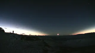 2010.07.11 Total solar eclipse at Mirador Tec. Julio Heredia El "Monito" (60km outside El Calafate)